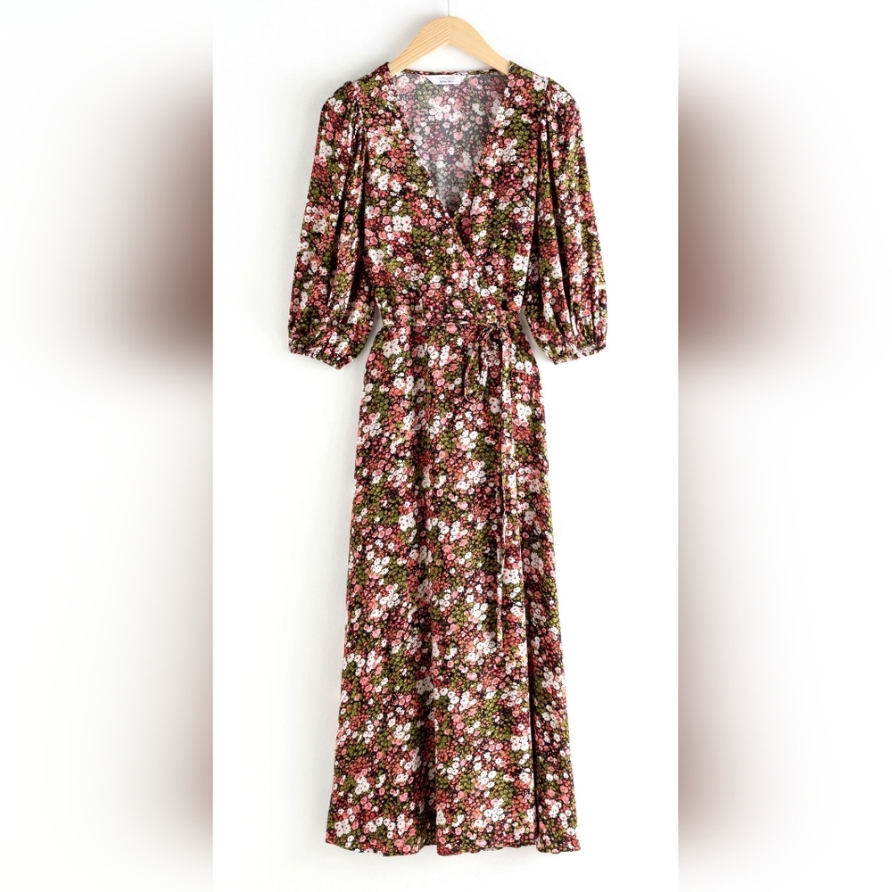 Floral Wrap Dress By & Other Stories